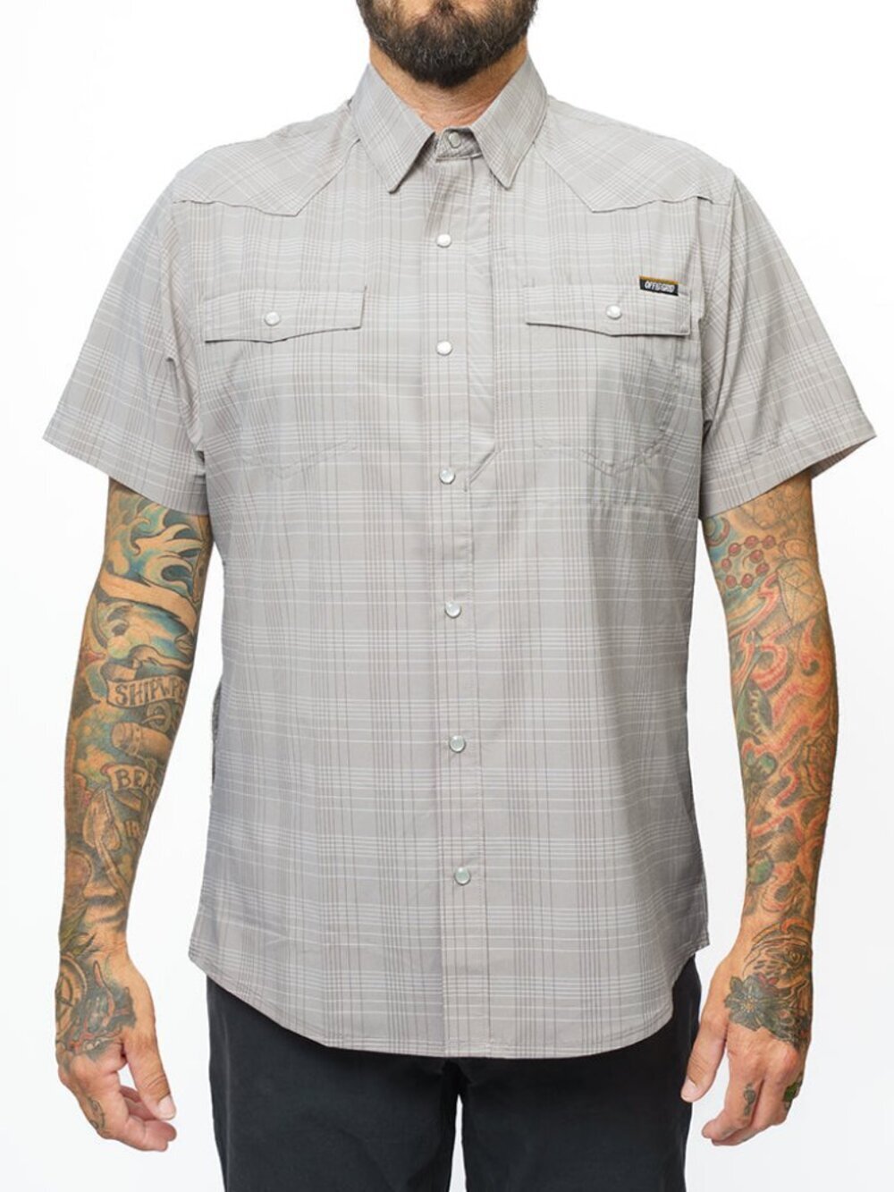 Off The Grid Surplus Deke SS Shirt - Storm Grey - Picture 3 of 8